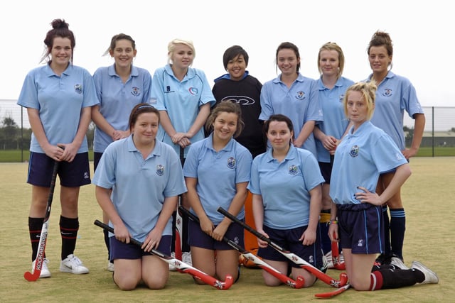 Allstars hockey featuring  Lytham St Annes High v Fleetwood College.  Pictured is the Fleetwood team