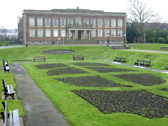 Morecambe Town Hall in 2009.