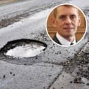 County Cllr Scott Cunliffe says the people's priority is obvious - potholes