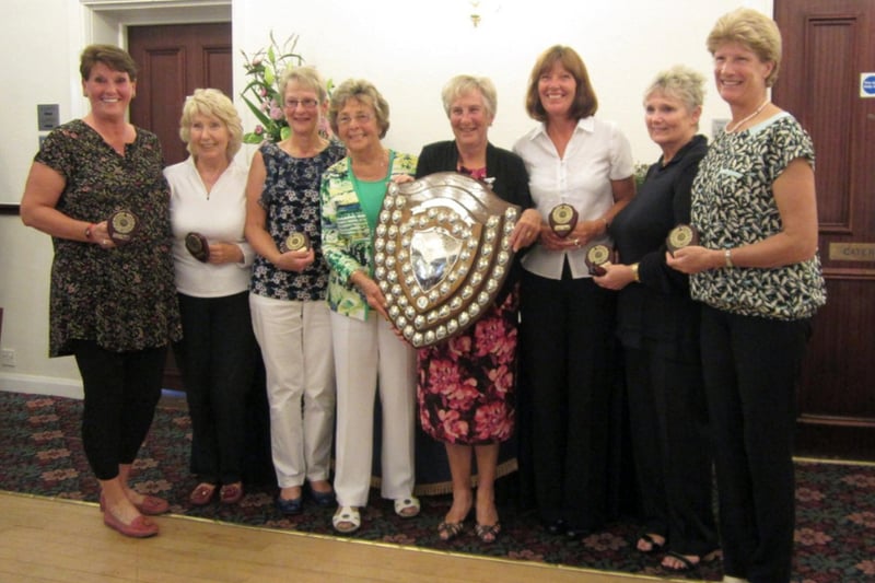 2013 was the Diamond Jubiliee of the The Coronation Shield with the competition taking place between the ladies of the three local golf clubs of Heysham, Lancaster and Morecambe, at Heysham Golf Club.  Lancaster Ladies won for the third year running with the fabulous score of 409.