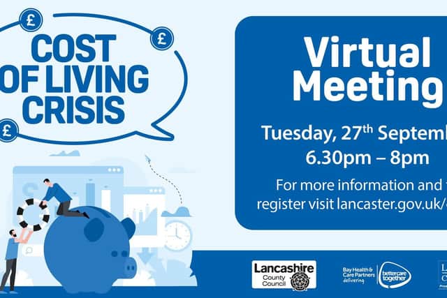 Local residents are being urged to get involved in a community conversation about the cost of living crisis.