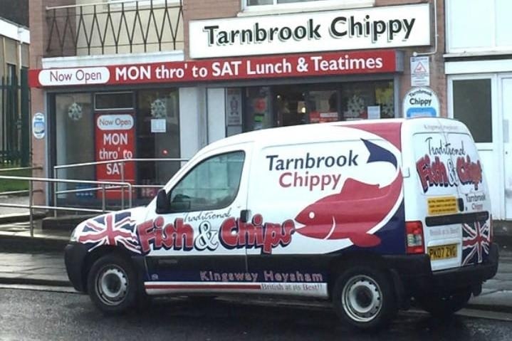 A family run business since 2009 serving the local community in Heysham with award winning fish and chips.
2 Tarnbrook Road, Heysham LA3 2EJ