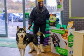 You can now donate at the Lancaster Pets at Home store.