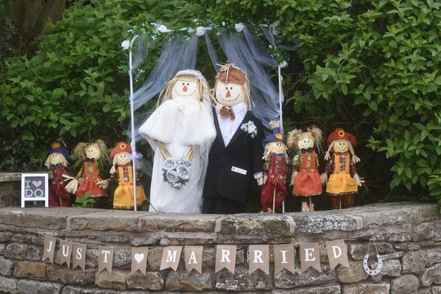 A scarecrow wedding.
