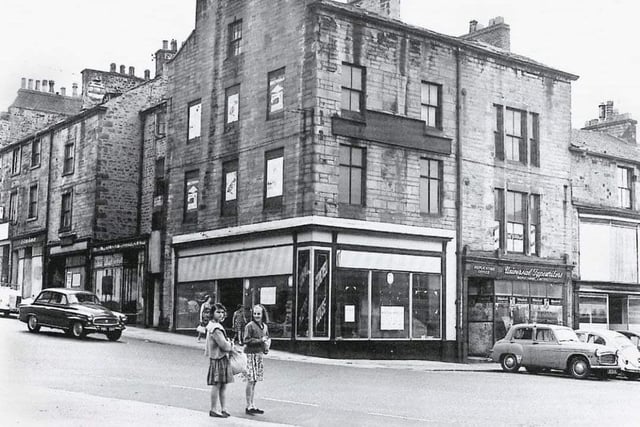 The junction of Great John Street and the since demolished St Nicholas Street in the Sixties. Photo courtesy of Andrew Reilly, Lancaster Past & Present.