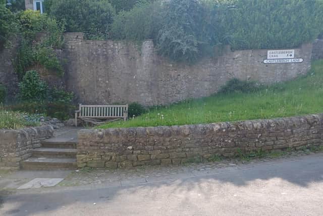 Benches were vandalised and chicks were killed after trees were chopped down in Settle over the weekend. Picture from North Yorkshire Police.