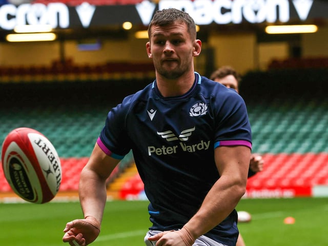 A first start in this campaign for the Edinburgh No 8 who replaces Matt Fagerson who was injured against Wales.