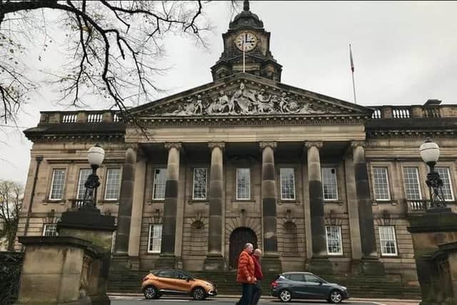 Lancaster Town Hall.