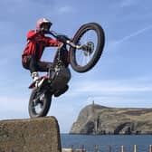 Three times world champion trials bike rider Steve Colley, who will be in action at this year’s Scorton Steam.