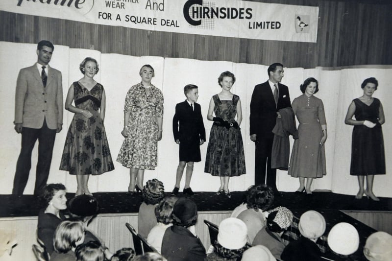 A Chirnsides fashion show.