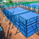 How the padel court could look.