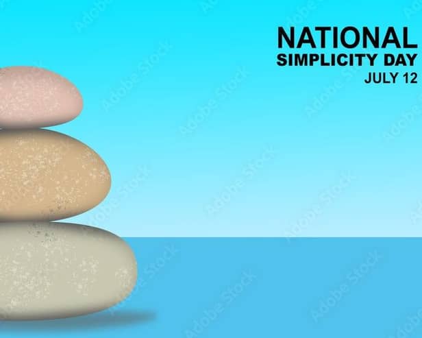 National Simplicity Day is this month (photo: Adobe)