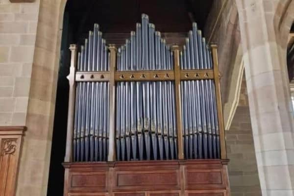 The current organ at the church is in a very poor condition and needs replacing. Picture from St Barnabas Church Morecambe.