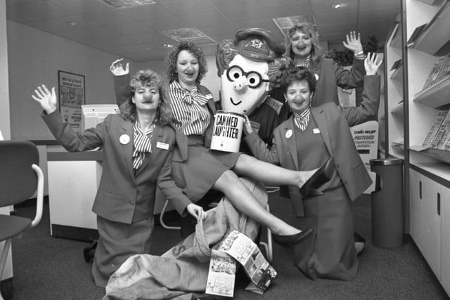 Anyone remember when Postman Pat visited the Lunn Poly shop in Morecambe?