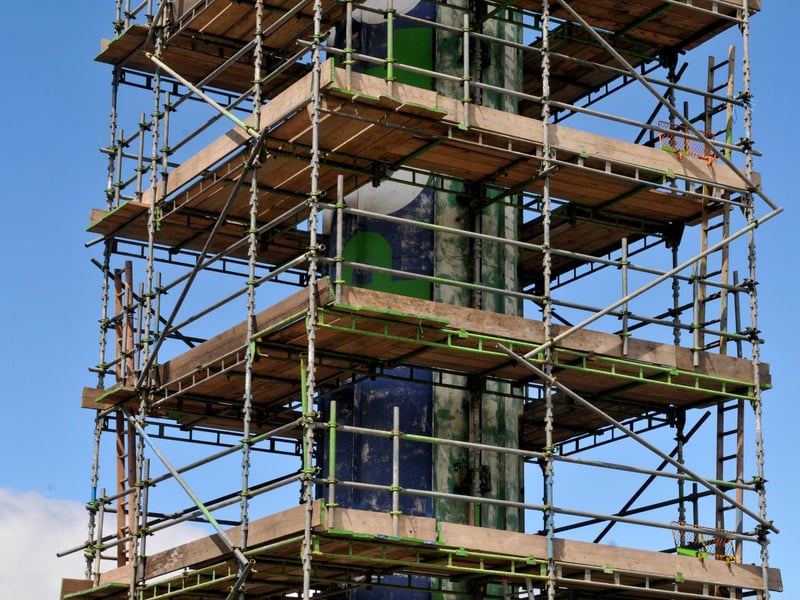 Preparations under way for the demolition of the tower after 22 years.