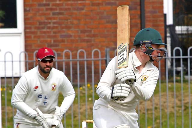 Morecambe opener Lewis Smith hit half-centuries on Saturday and Sunday Picture: Tony North