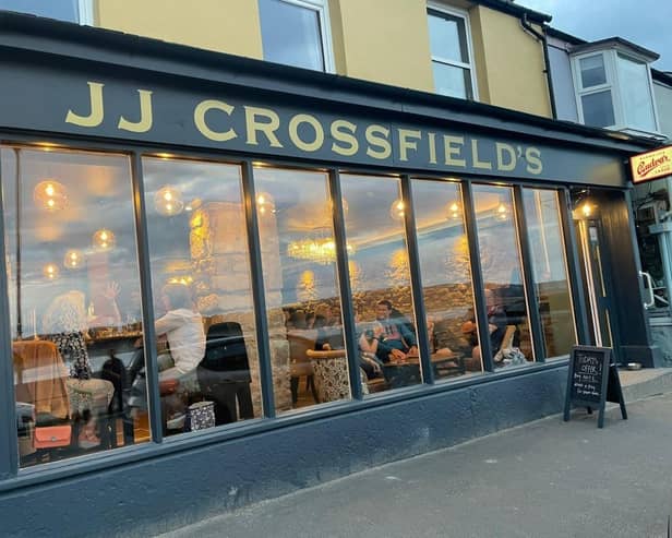 JJ Crossfield's Cafe & Bar on The Promenade at Arnside. Picture: JJ Crossfield's