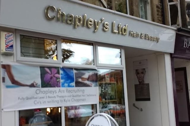 Chapley's at Princes Crescent, Bare, Morecambe, has a rating of 4.7 out of 5 from 83 Google reviews.