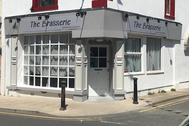 The Brasserie Greek restaurant on Queen Street has a rating of 4.8 out of 5 from 238 Google reviews.