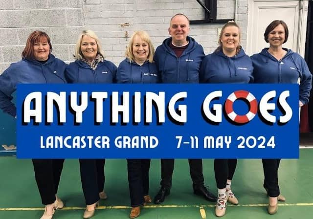 Six former dancing friends and pupils of Joyce Warrington MBE reunite on the SS American in LADOS's upcoming production of Anything Goes.