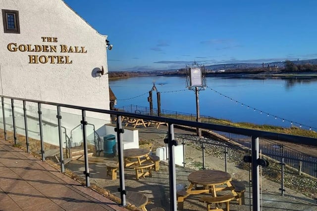 The Golden Ball at Snatchems is famous for its spectacular location (don't forget to check the tide times!). It's recently undergone a refurbishment under new ownership and now has holiday pods and chalets on site to let. There's a patio/play area and it's dog friendly too.