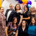 Staff from Lakeland, who have supported CancerCare for over 30 years at the 40th anniversary ball.