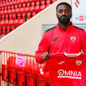 Jordy Hiwula has signed a short-term deal with Morecambe Picture: Morecambe FC
