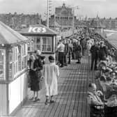 West End Pier in Morecambe.