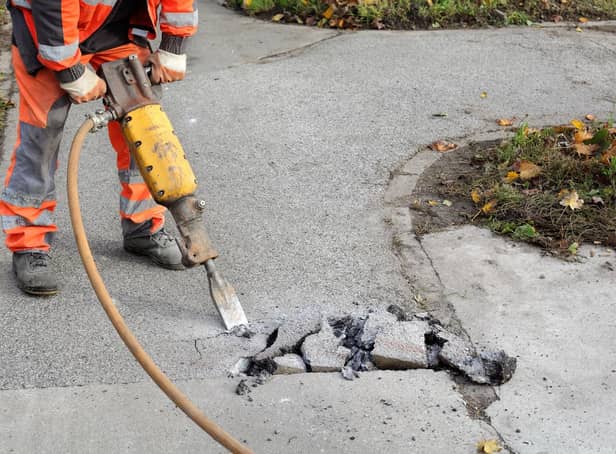 Fifteen Lancashire County Council highways staff have been left suffering the ill-effects of using vibrating equipment like pneumatic drills (image:  Simin Zoran/Adode Stock)