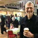 Si Bellamy, Eden Project’s chief transformation officer, at the Winter Gardens in Morecambe this week.