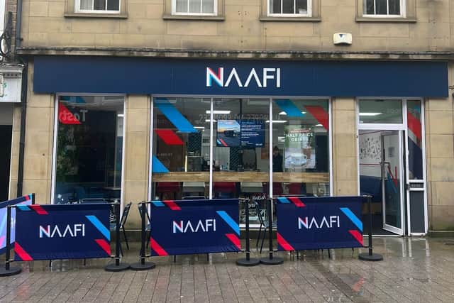 The NAAFI cafe in Market Street, Lancaster. Picture: Ken Bennett