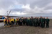 Emergency services including NWAS, RNLI, Police dive team and Mountain Rescue joined forces in Morecambe for a training day.