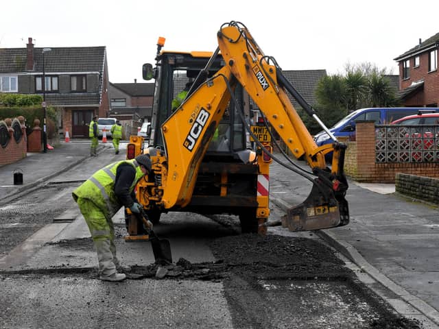 Pothole repairs range from patch-ups to full resurfacing schemes