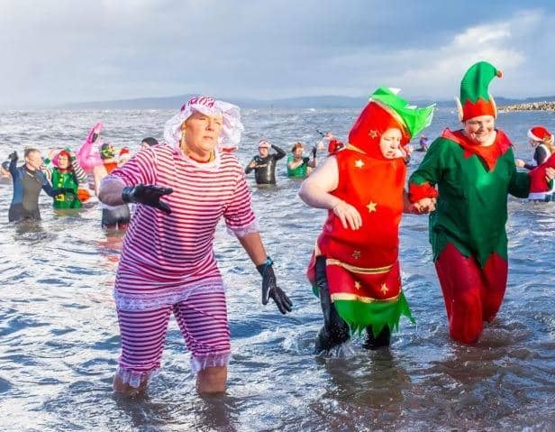 Take part in the New Year's Day Dip in Morecambe Bay to raise money for St John's Hospice.