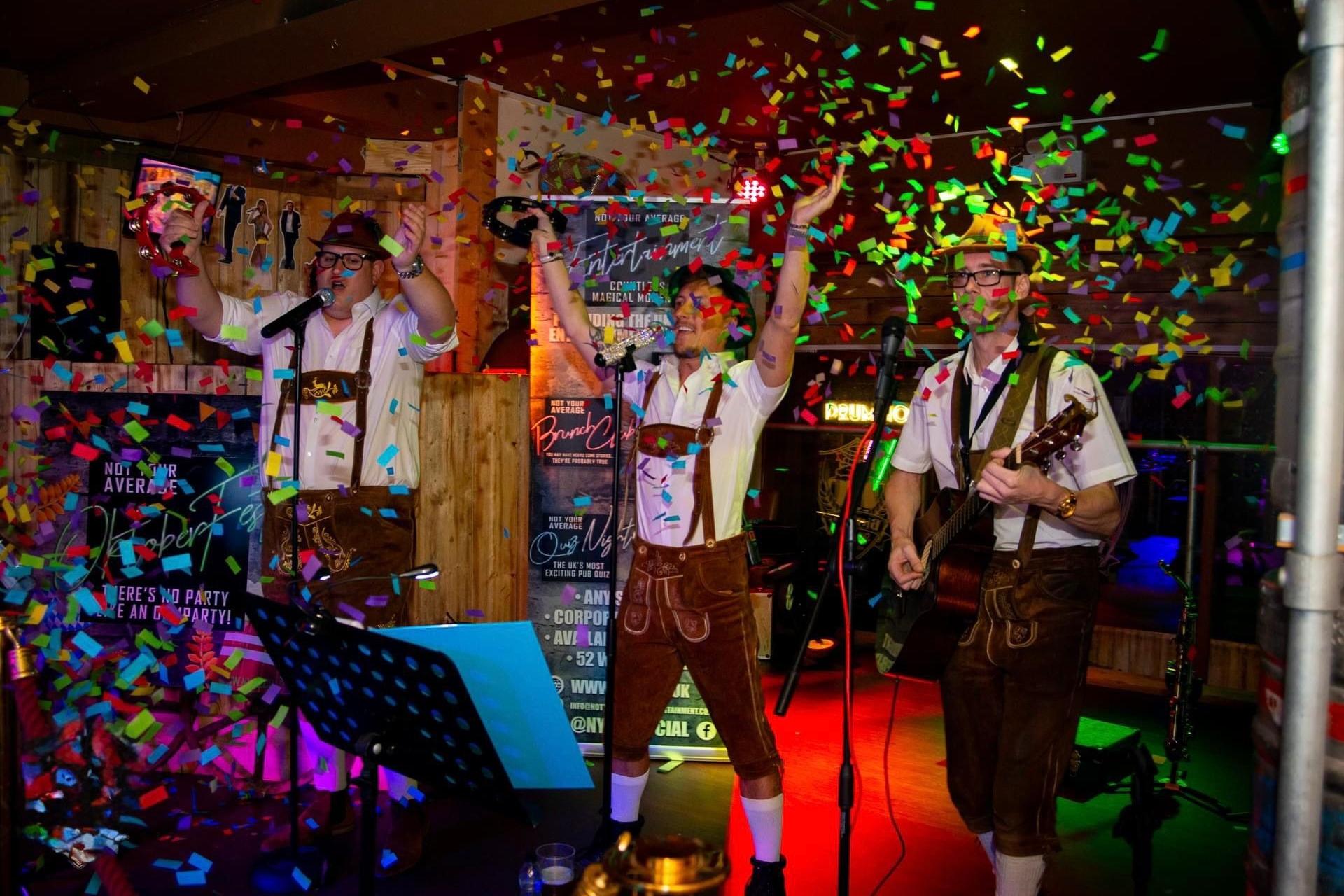 Giant steins, live Oompah bands, food and lederhosen expected at Bavarian ...