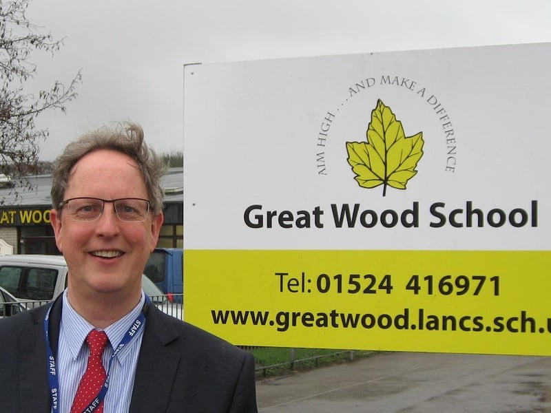 John Ross who has been head teacher at Great Wood School since 2009.