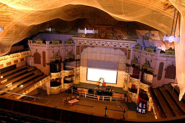 Morecambe's Winter Gardens theatre has come a long way since this picture was taken.