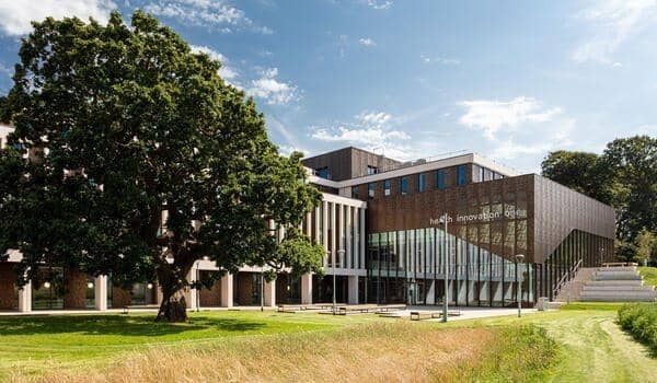 Lancaster University's Health Innovation One, where the first event will be hosted