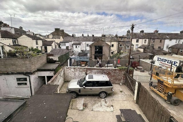 The rear courtyard at the property on Queen Street in Morecambe. Picture courtesy of Nationwide Business Sales LTD, Castleford.