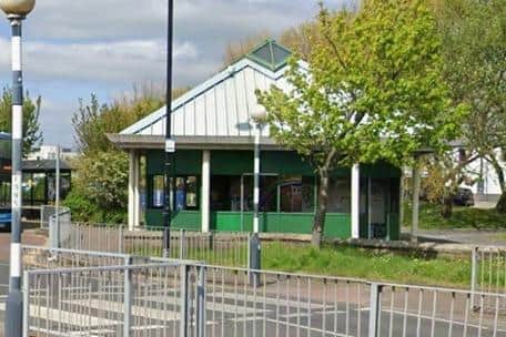 The bus station building on Central Drive in Morecambe.