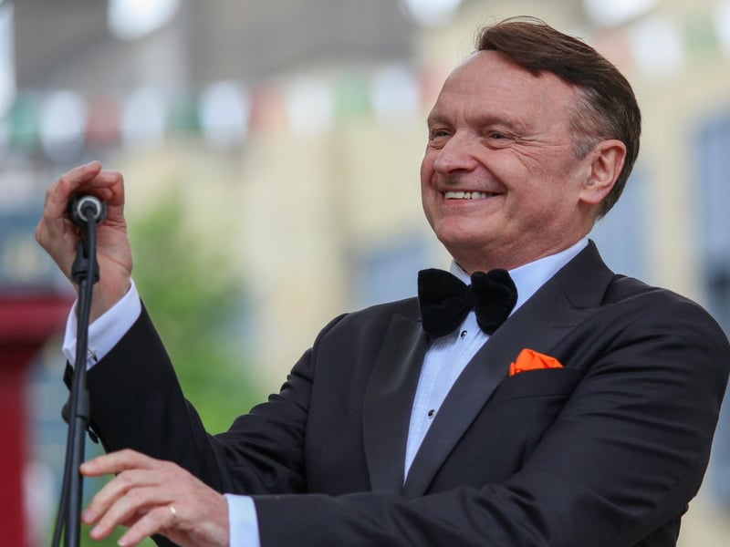 Stevie Kay (Frank Sinatra tribute) at Lancaster Festa Italia.