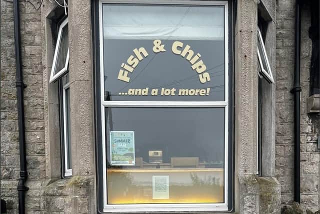Arnside chippy can now serve alcohol with fish and chips.