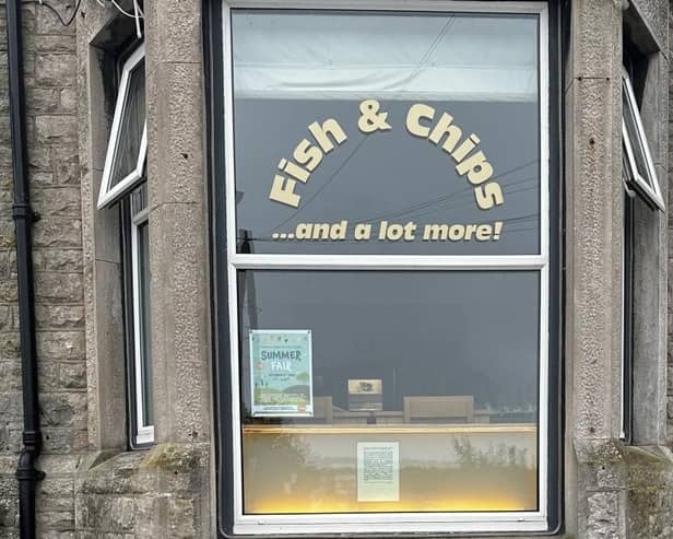 Arnside chippy can now serve alcohol with fish and chips.