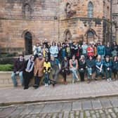 Representatives from Ikea and the Eden Project supported Lancaster youths at an away day at Lancaster Castle where they drew designs for a state-of-the art-charity hub which Eden Project will use.
