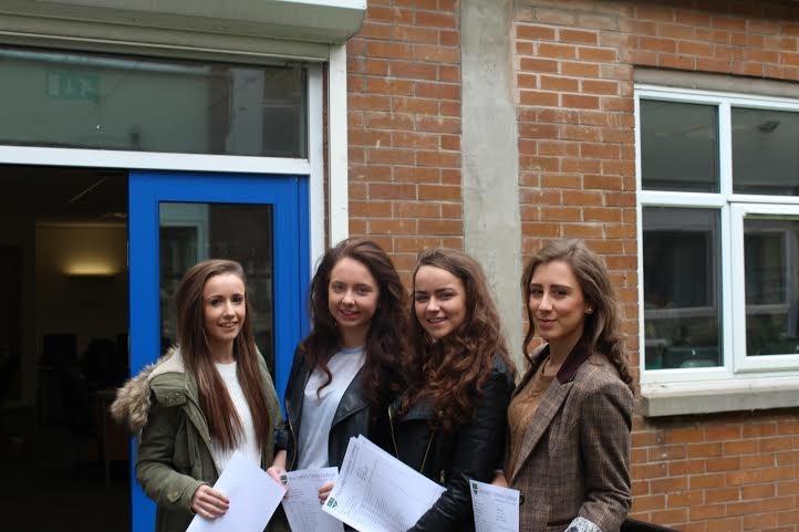 Our Lady's Catholic College students celebrate their GCSE results.