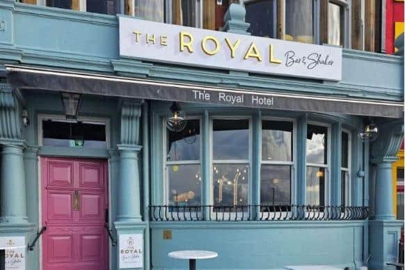 The Royal Bar and Shaker in Morecambe.