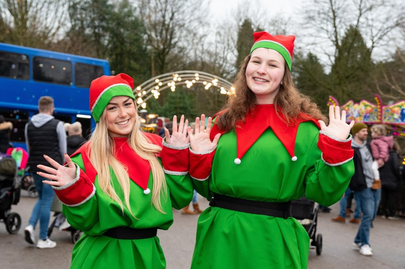 Elves Daisy Kennedy and Natalie Pinder.