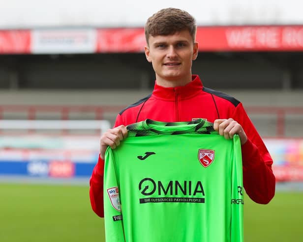 Archie Mair has joined Morecambe on loan Picture: Morecambe FC