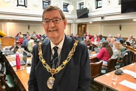 Roger Dennison, Mayor of Lancaster, Picture: Robbie MacDonald LDRS.