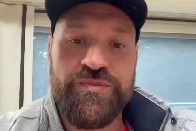 Tyson Fury has sent a message of support to Tom.